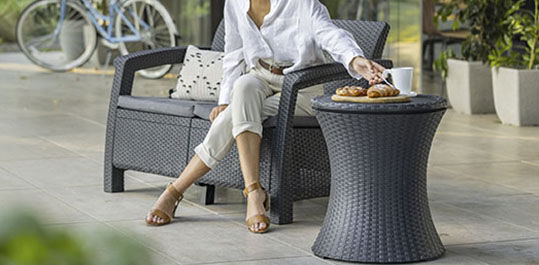 Keter 2025 rattan table